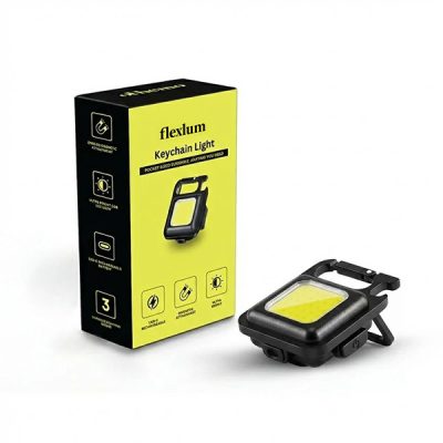 Vodotěsná klíčenka se světlem a otvírákem na lahve